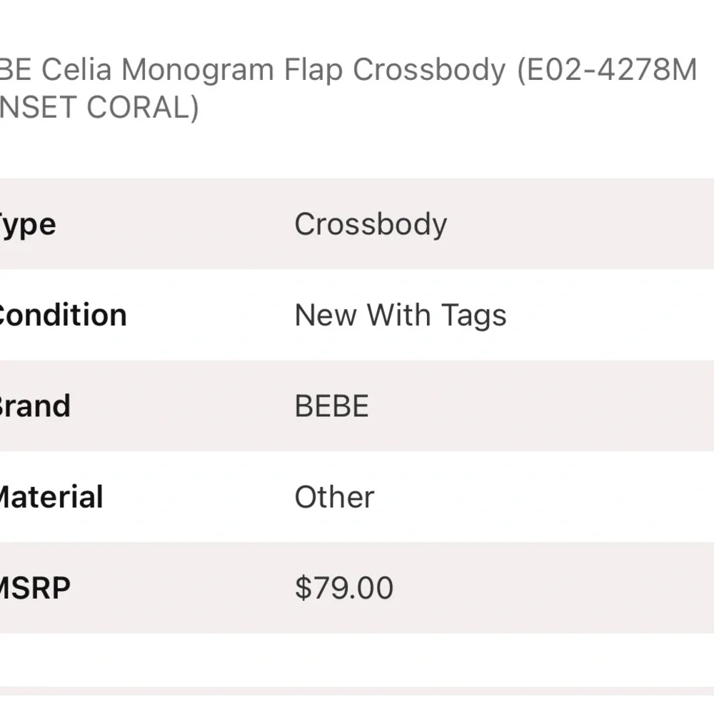 Bebe Vibrant Red Crossbody Bag with Chain Strap